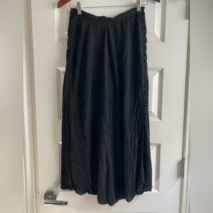 Elegant Black Maxi Skirt